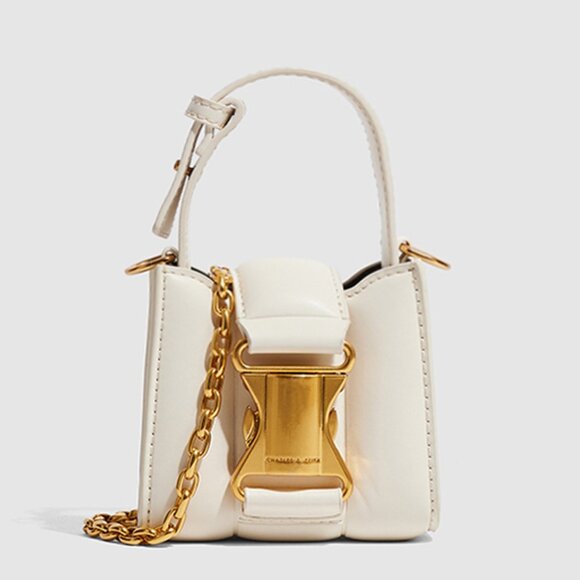 Charles & Keith Ivy Top Handle Mini Bag - Brand NEW! - Picture 1 of 7